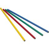 Gymnastik-Stab / farbig. 100 cm - Kunststoff.  2,5 cm. 1 Stck