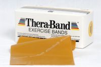Thera-Band, gold, maximal stark, Rolle 5,5 m x 13,8 cm