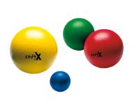 softX Schaumstoffball mit strapazierfhiger Haut,  8 cm