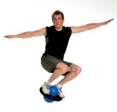 Moonhopper Sport, Koordinationsgert bis 110 kg, blau/schwarz