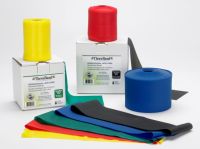 Thera-Band® latexfreies Übungsband, 22 m Rolle. Farbe: gelb
