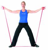 Thera-Band®latexfreies Übungsband, 22 m Rolle. Farbe:schwarz