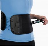 Lumbal Rueckenaktivbandage mit herausnehmbarer Pellote